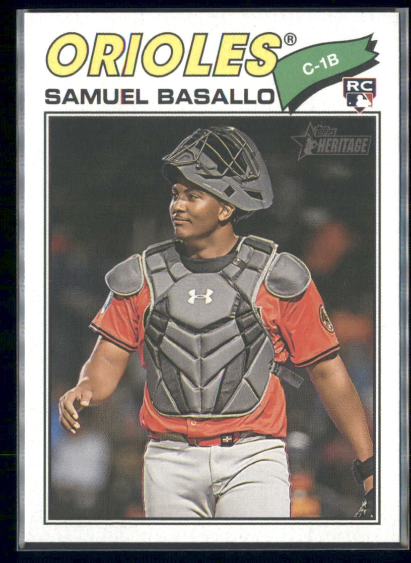 2026 Topps Heritage #175 Samuel Basallo