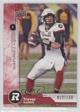 2018 Upper Deck CFL Red 12/150 Trevor Harris #111 o1h