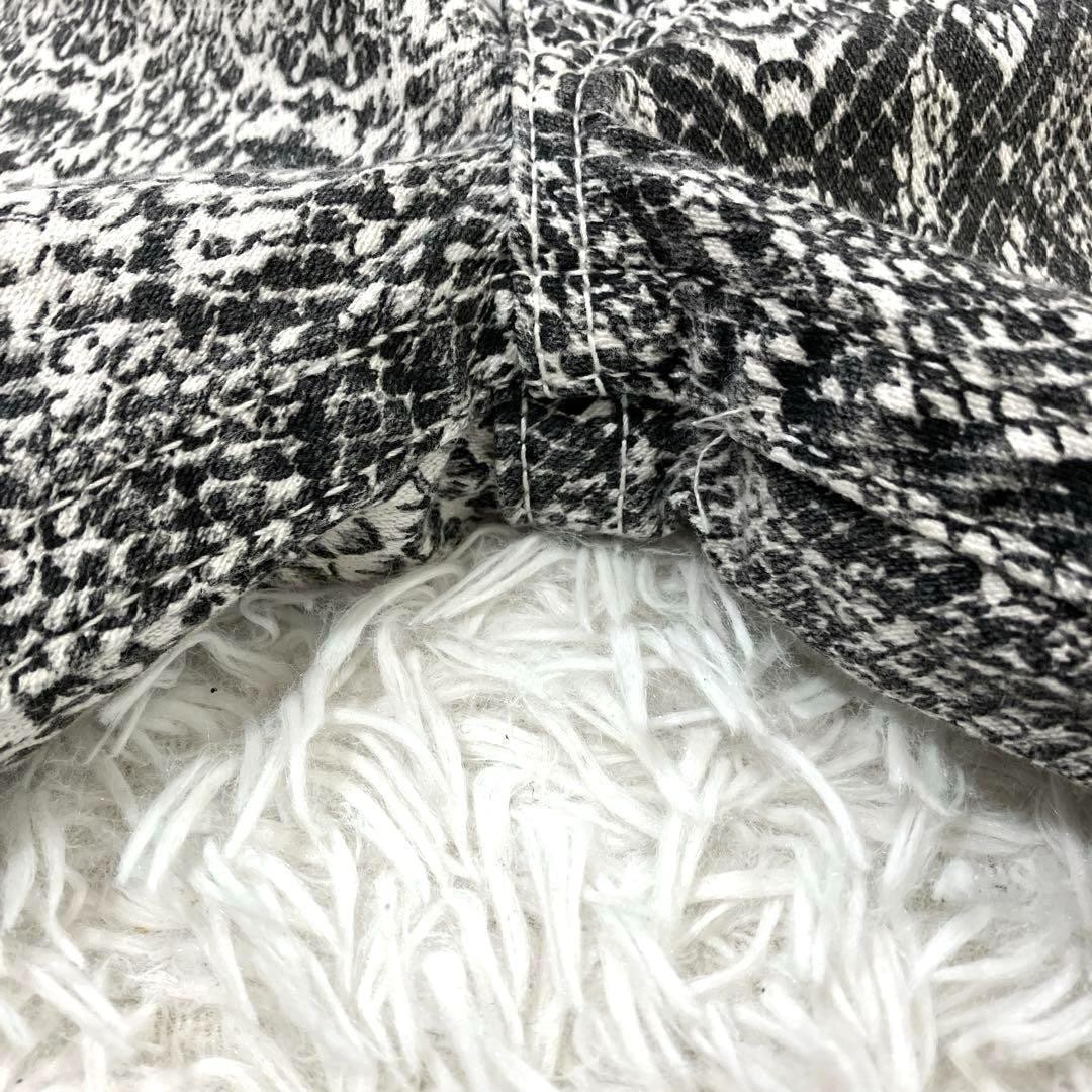 TRUE RELIGION Denim Pants Stretch Python Pattern … - image 13