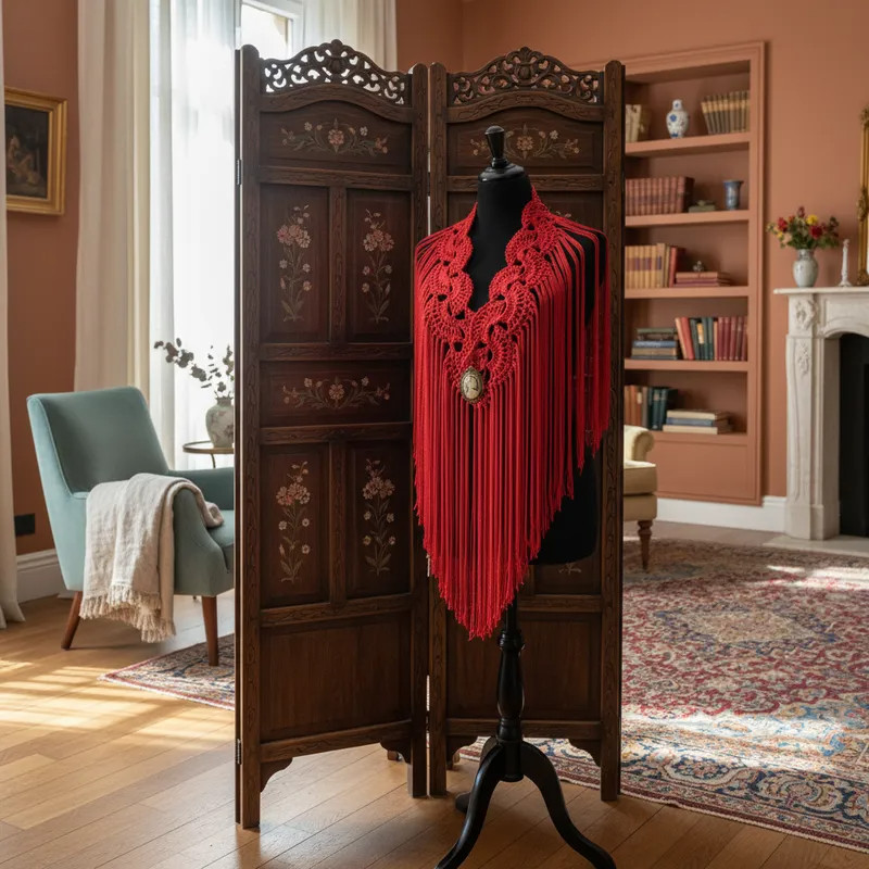 Tira de Flecos para escote / Flecos flamencos