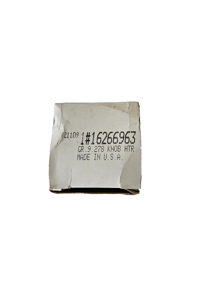 Perilla de modo de control de calefacción y aire acondicionado ACDelco-GM NOS 16266963 Chevy 000-05 Foto 3 de 4