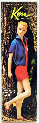 Barbie - Ken, Barbie's Boyfriend (brown) - Mattel 1964 (ref.1020)