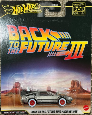 #ad 2025 Hot Wheels Pop Culture Back to the Future Part III Time Machine 1955 $14.28