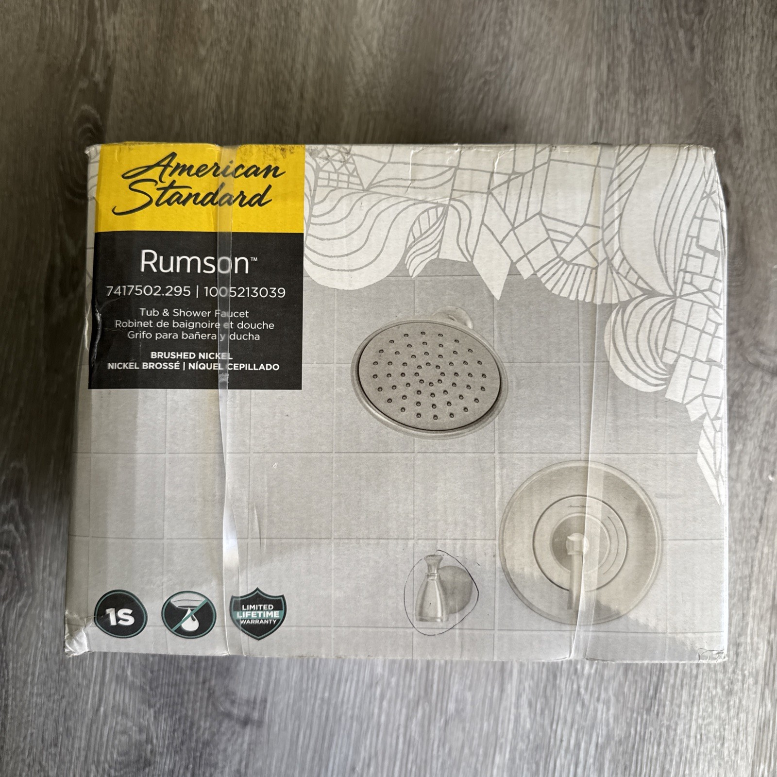 American Standard Rumson 7417502.295 Tub and Shower Trim Kit