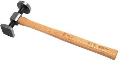 W1012 Heavy Shrinking Hammer For Heat-Shrinking Metal with Dolly 4.25 in. H