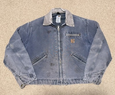 Carhartt Blanket Lined Detroit Jacket Mens Large Style J97 PTL