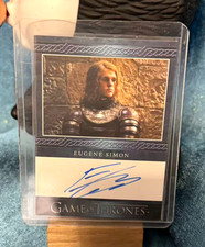 2019 Game of Thrones Eugene Simon Lancel Lannister Autograph Auto Card HBO