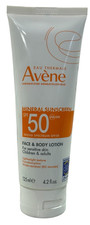 Avène Face & Body Lotion Mineral Sunscreen SPF 50 - 125ml (4.2oz) - Exp: 01/2026 3.33 per gallon