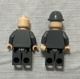 Lot of 2 LEGO minifigure Imperial Captain Commander sw0114 Star Wars 7264