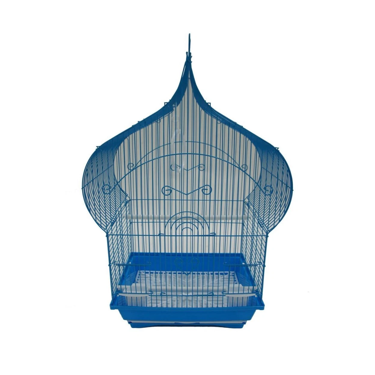 YML 1194BLU Taj Mahal Top Bird Cage Small Blue