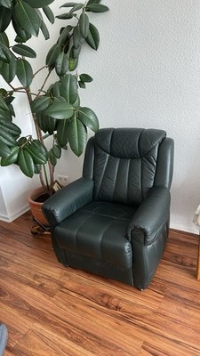 Vintage Leather Couch Sofa Set 2 Sitzer Couchen