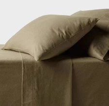 Threshold Ultra Soft Flannel Sheet Set Twin/Twin XL- Green