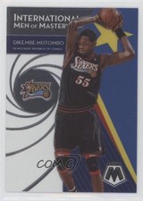 2019-20 Panini Mosaic International Men of Mastery Dikembe Mutombo #12 HOF 02bq