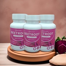 3PCS Rosabella Organic Beet Root 60 Capsules ...