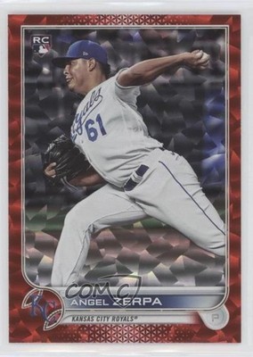 2022 Topps Series 2 Red Foilboard 172/199 Angel Zerpa #559 Rookie RC sy5