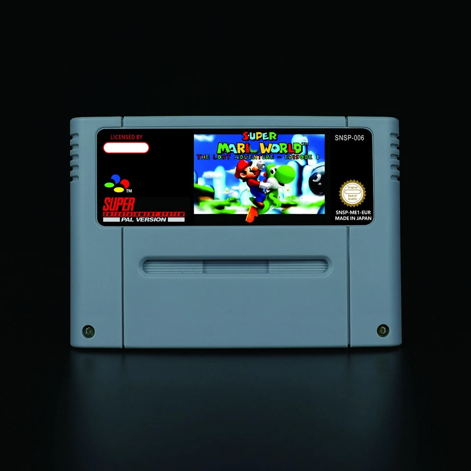 H@CK ROM - Super Mario World - lost adventures Episode 1 FOR SNES PAL - Bild 1 von 1