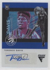 2019-20 Panini Chronicles Flux Rookie Blue 11/25 Terence Davis #FR-TED Auto 02ez