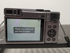 Panasonic LUMIX DC-ZS70 30x OPTICAL ZOOM Digital Camera FOR PARTS 