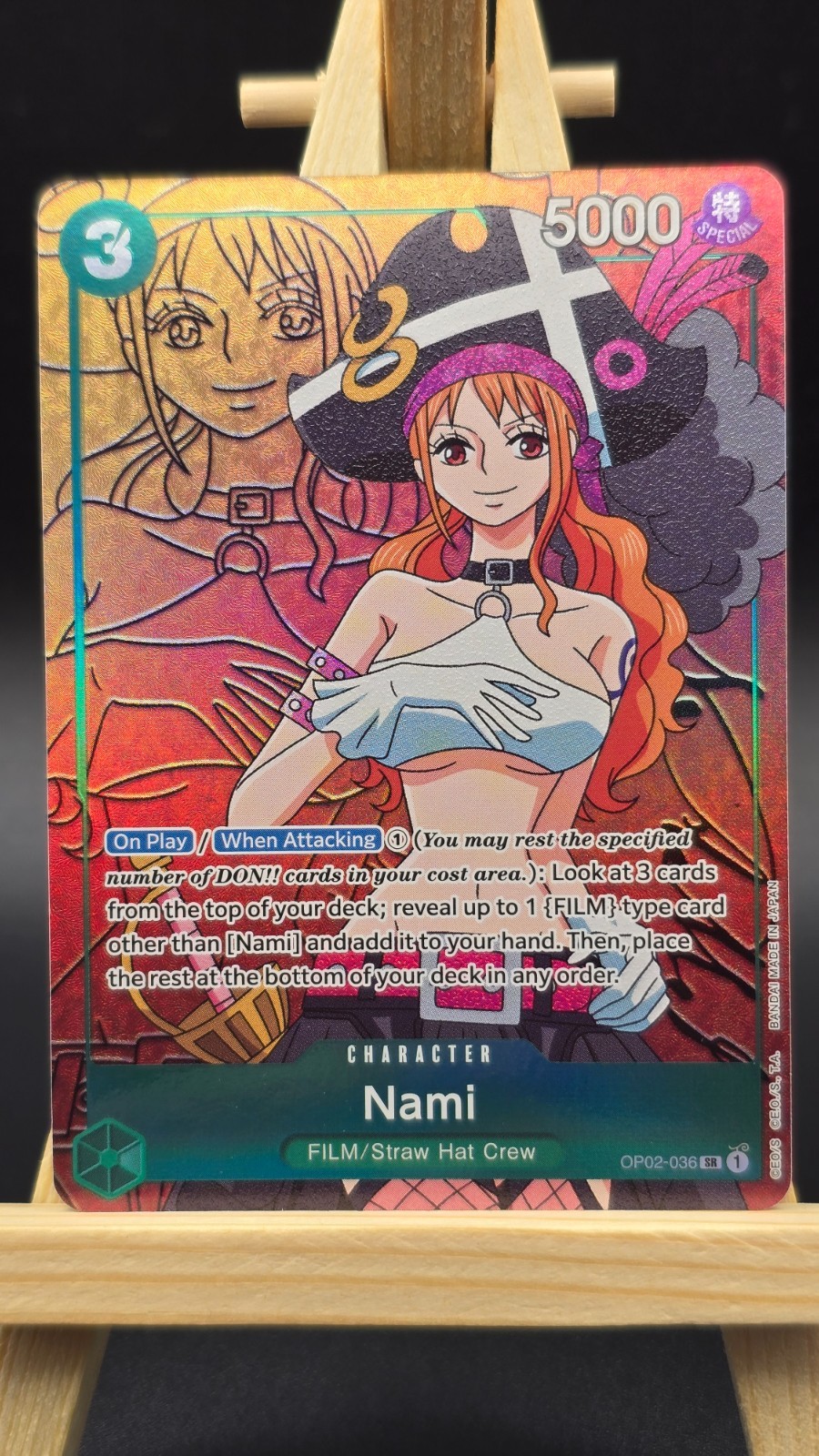 Nami 2023 Paramount War #OP02-036 Super Rare (Alternate Art) Price