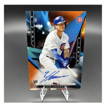 2020 Topps Finest Nico Hoerner RC Auto Finest Firsts #FFA-NH 25/25 Cubs