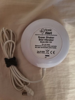 SONIC ALERT SUPER SHAKER BED VIBRATOR SS12V