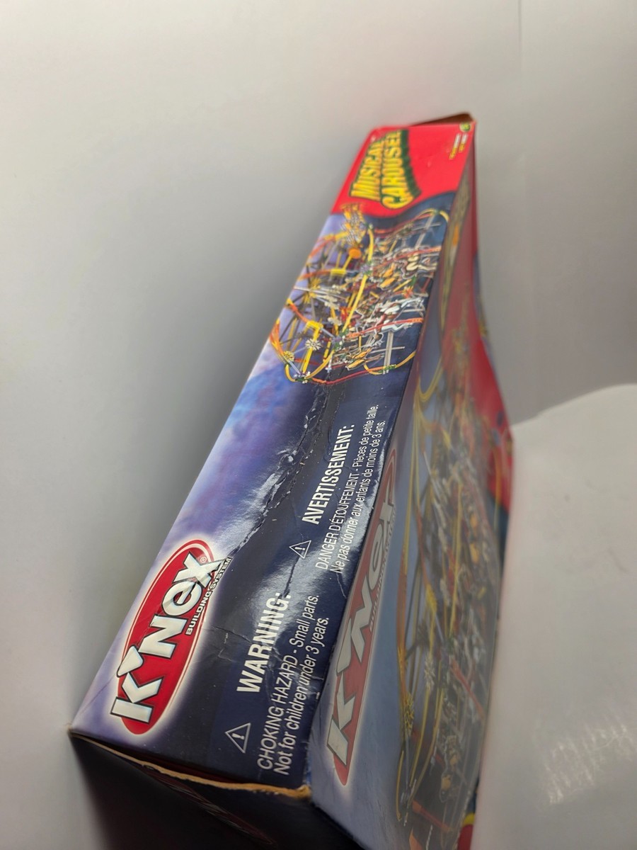 K'NEX Musical Carousel #13071/69933 w/box instructions parts in