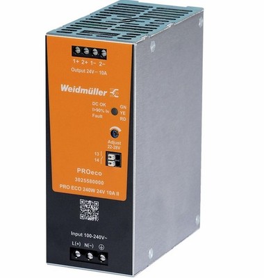 weidmüller 3025580000 PRO ECO 240W 24V 10A II Power supply, switch-mode power