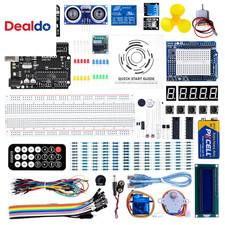 UNO Project Super Starter Kit with Tutorial and UNO R3 Board Compatible with Ard