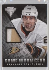 2013-14 Panini Titanium Game-Worn Gear Prime /50 Francois Beauchemin #GG-FB 07oj