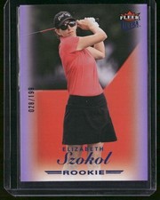 2024 Fleer Ultra #84 Elizabeth Szokol Purple #28/199