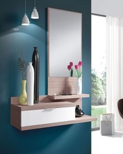 MOBILE INGRESSO NATURE E BIANCO LUCIDO