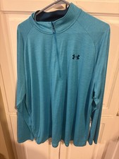 Men  s 2x under Armour Half Zip Pullover