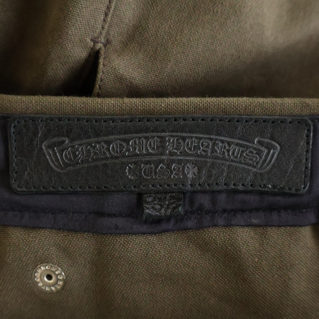 CHROME HEARTS CARPENTER Back Pocket Semi-Metallic Patch Long Pants Used 142cc840 image 7