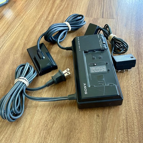 SONY BATTERY CHARGER + AV cable for Sony Handycam CCD-F55 Video 8 Camcorder - Bild 6 von 10