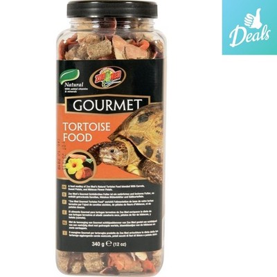Enrich Your Tortoise's Diet with 13.25 oz Gourmet Food - Vitamins & Minerals