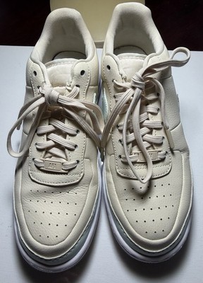 Nike Air Force 1 Jester XX AO1220-201 Womens 9 Trainer Shoes Light Cream Sneaker