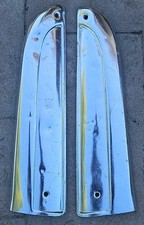 1962 1963 Ford Galaxie Bucket Seat Trim Aluminum Set 1