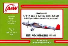 A&W Models 1/144 MITSUBISHI G1M1 8-SHI Specia...