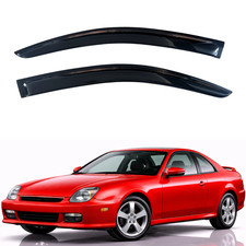 Kpy Rain Guards Window Visors For 1997-2001 Honda Prelude 2 Piece Out-channel