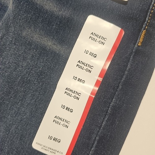 Denizen From Levis Youth Jeans Size 10 Reg Pull On Joggers Drawstring NEW - Picture 3 of 6