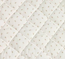 Vintage Rosebuds Baby Seat Or High Chair Cover Pre-owned