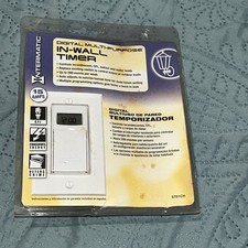 Intermatic ST01CH In-Wall Timer 15A White, up...