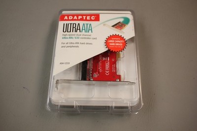 NEW ADAPTEC ULTRA ATA ASH-1233 PCI CONTROLLER CARD