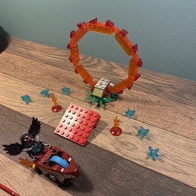 LEGO LEGENDS OF CHIMA Ring of Fire 70100 Incomplete (weapon) Excellent Condition
