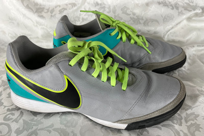Nike TiempoX Genio II Leather TF 819216-003 Soccer Shoes Size 8.5