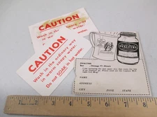 OVALTINE Captain Midnight 1950s Secret Squadron TV show premium mech art (3)