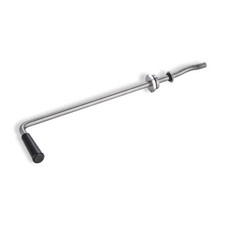 Twist Drain Handle for Commercial Sink, Twist Waste Valve Handle Silver
