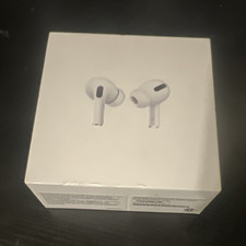 Apple AirPods Pro Bluetooth In-Ear Earbuds w/ Wireless Charging Case White