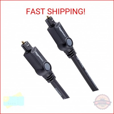 Amazon Basics Toslink Digital Optical Audio Fiber Optic Cable, Multi-Channel, fo
