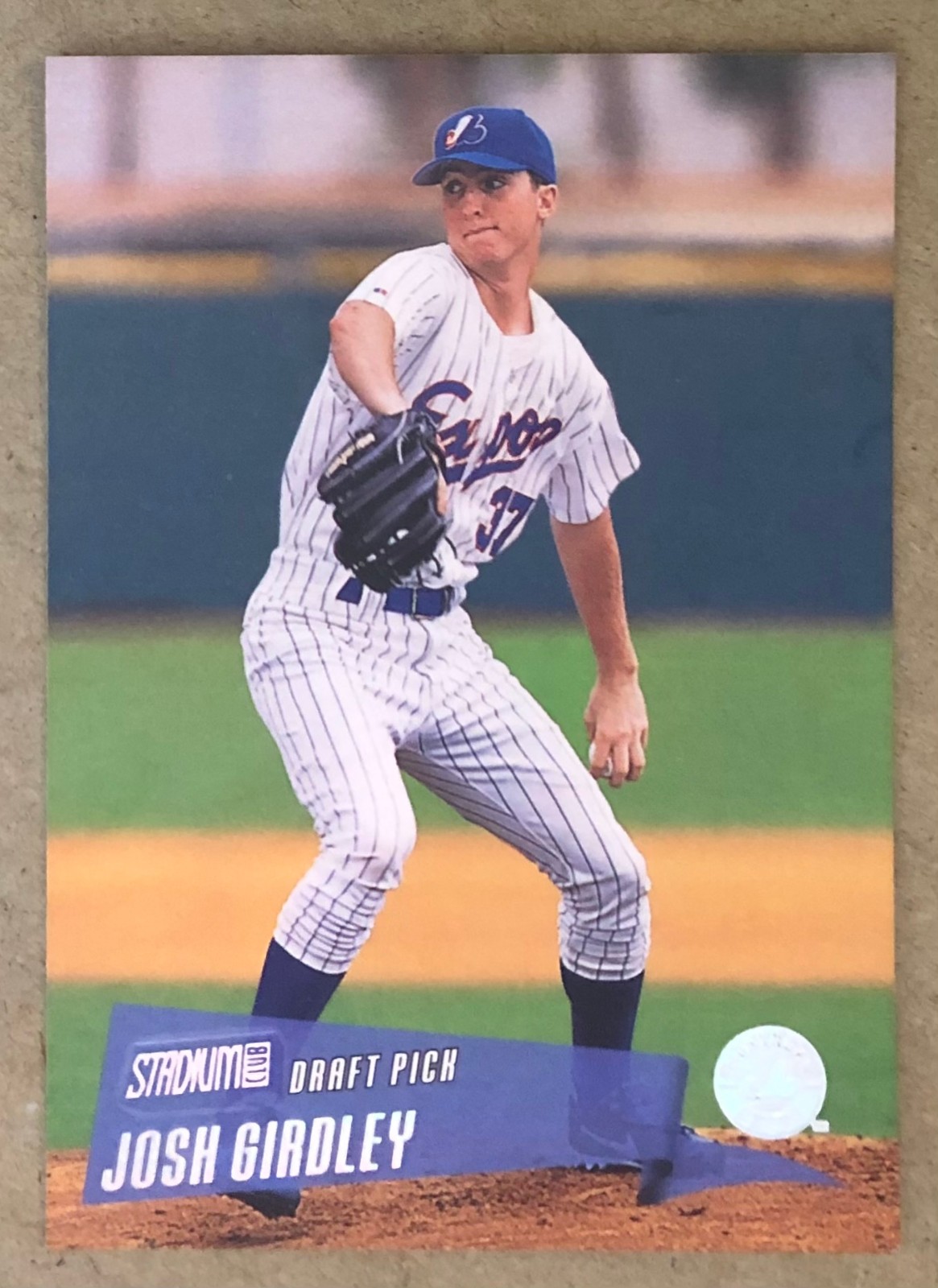 2000 Stadium Club - Josh Girdley- #241 - Montreal Expos - Short Print - NrMt